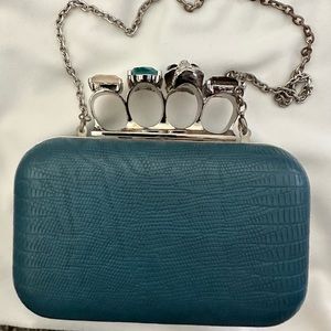 Clutch bag Skull Four Ring knuckle bag